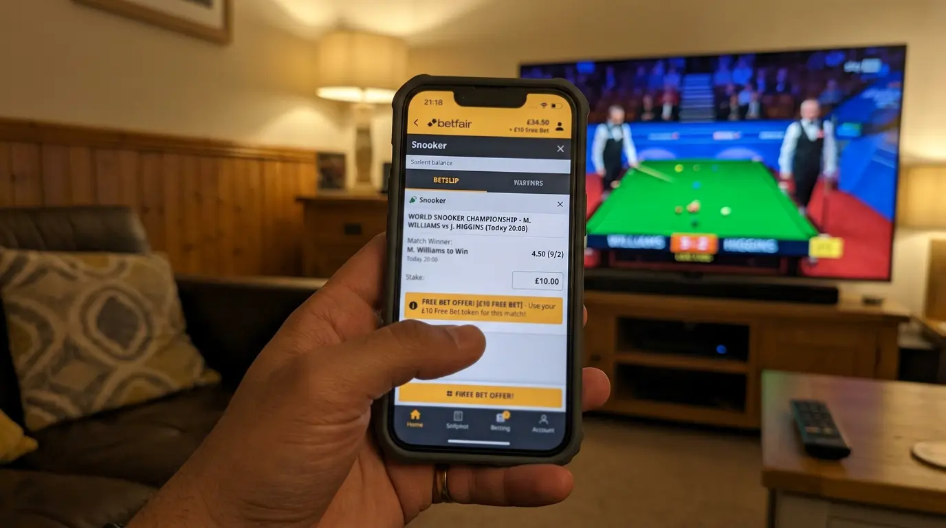 Безплатен залог за снукър — купон с маркирана free bet оферта