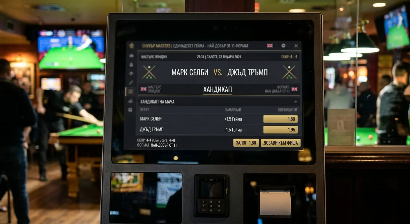 Хендикап при Masters — стойност при кратък формат best of 11