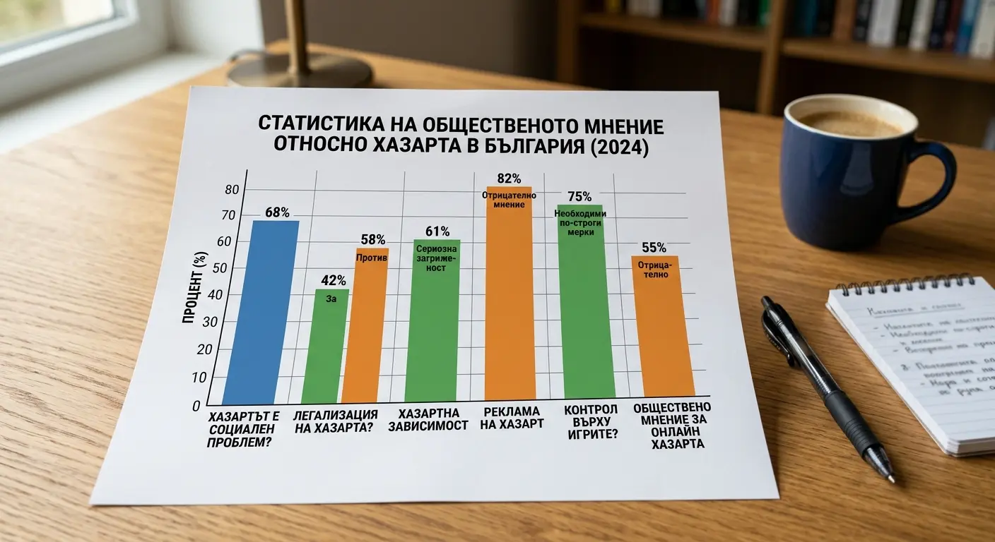Отговорно залагане — статистики за проблемен хазарт