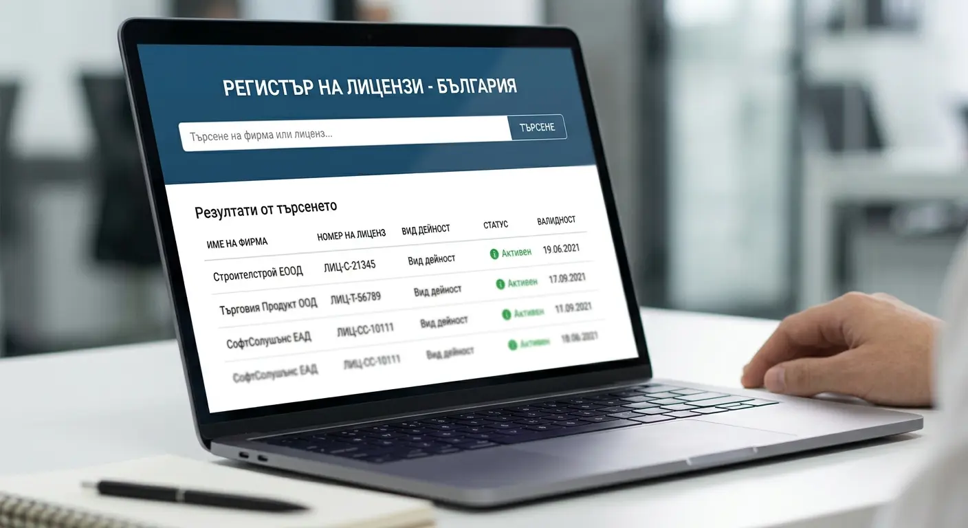 Регистър на ДКХ/НАП — онлайн проверка на лиценз на букмейкър