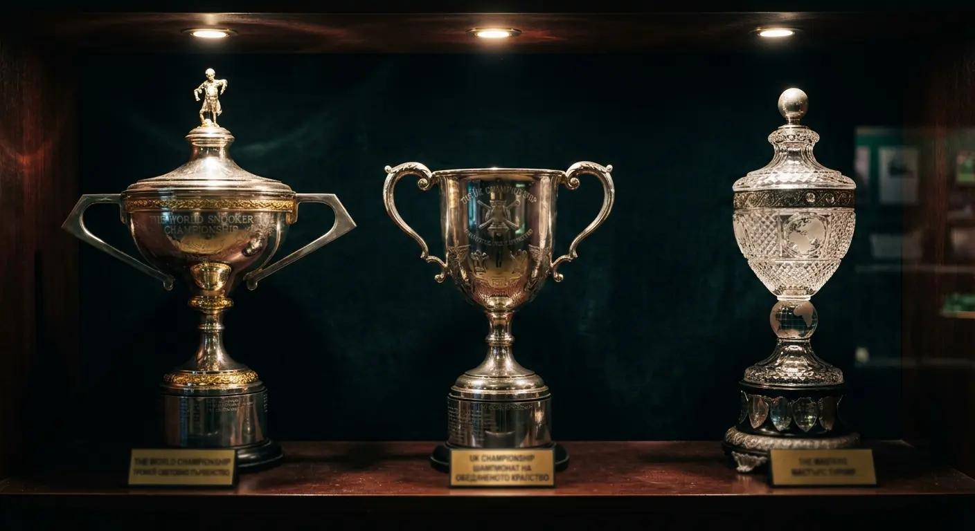 Triple Crown снукър — трите трофея на Masters, UK Championship и Световното
