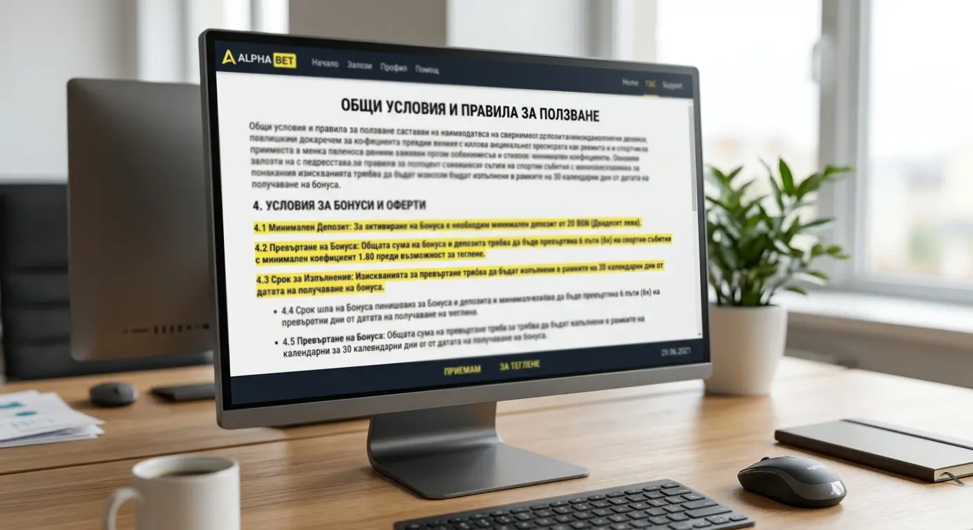 Условия на бонуса — проверка преди активиране на код при снукър