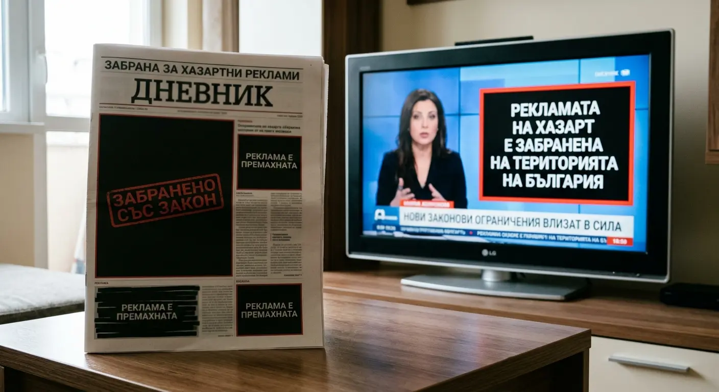 Забрана на хазартна реклама в България — ограничени канали за промо кодове